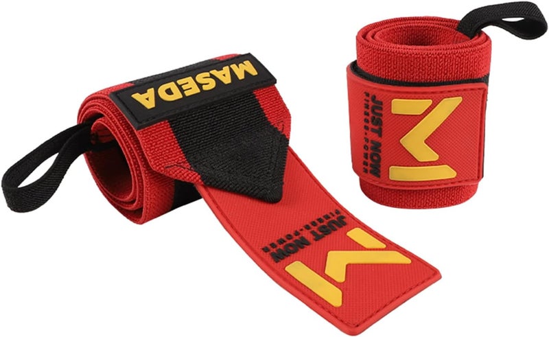 CINLITEK Pro-Grade Weightlifting Wrist Wraps (24") for Gym, Strength Training, and Powerlifting(1 Pair) - Heavy-Duty Thumb Loop Straps for Maximum Wrist Support in Bodybuilding & Fitness (Men & Women) - Image 1